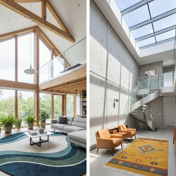 Breath-taking Design Ideas for Double-Height Living Rooms – The Rugs