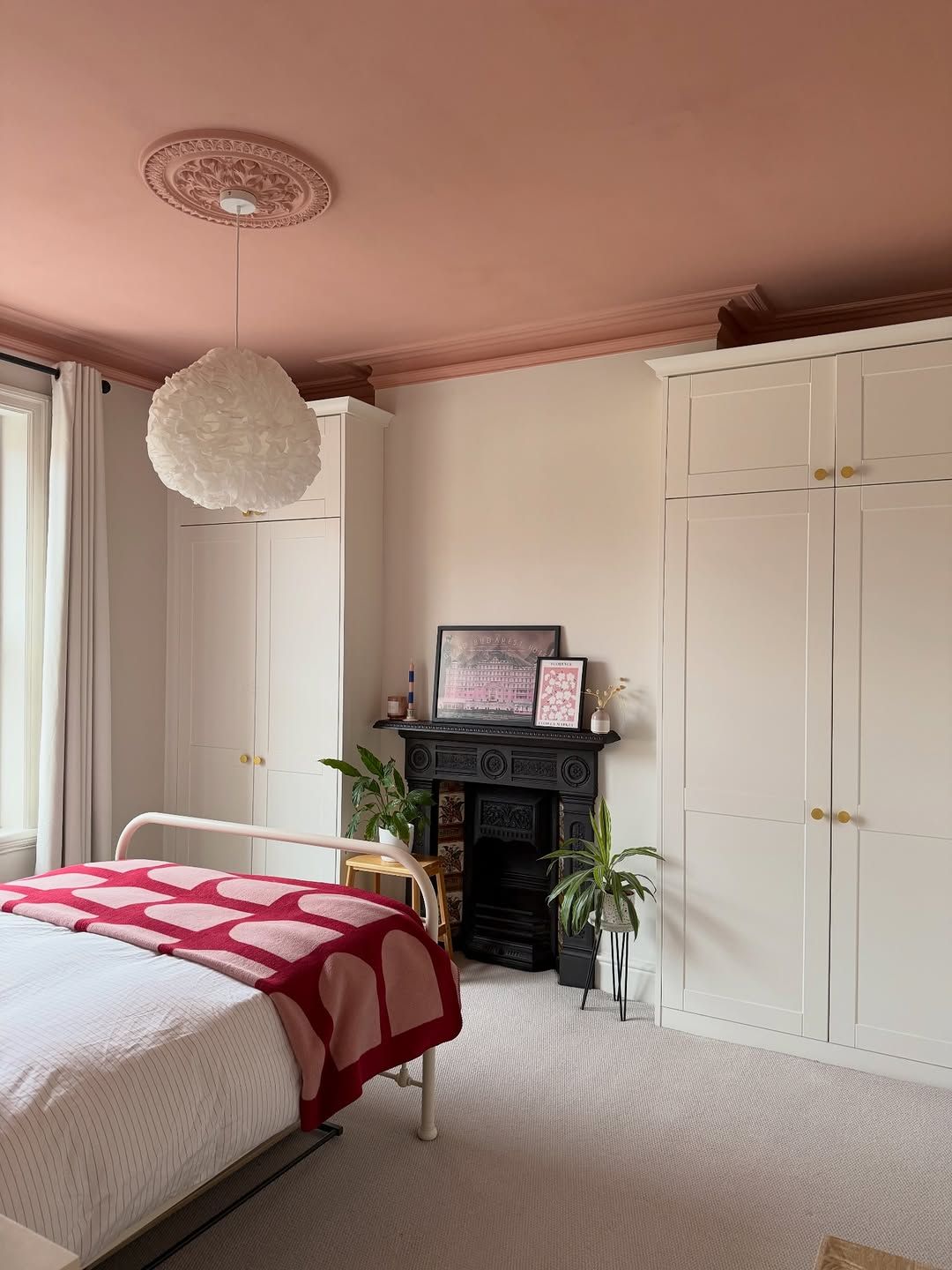 Salmon Pink Ceilings Shifted Attention Upward