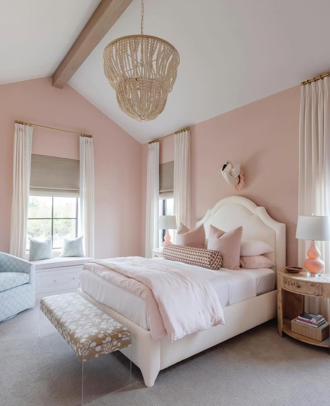 15 Pink Bedroom Ideas for 2026 Where Soft Blush Walls Replace Plain White Interiors