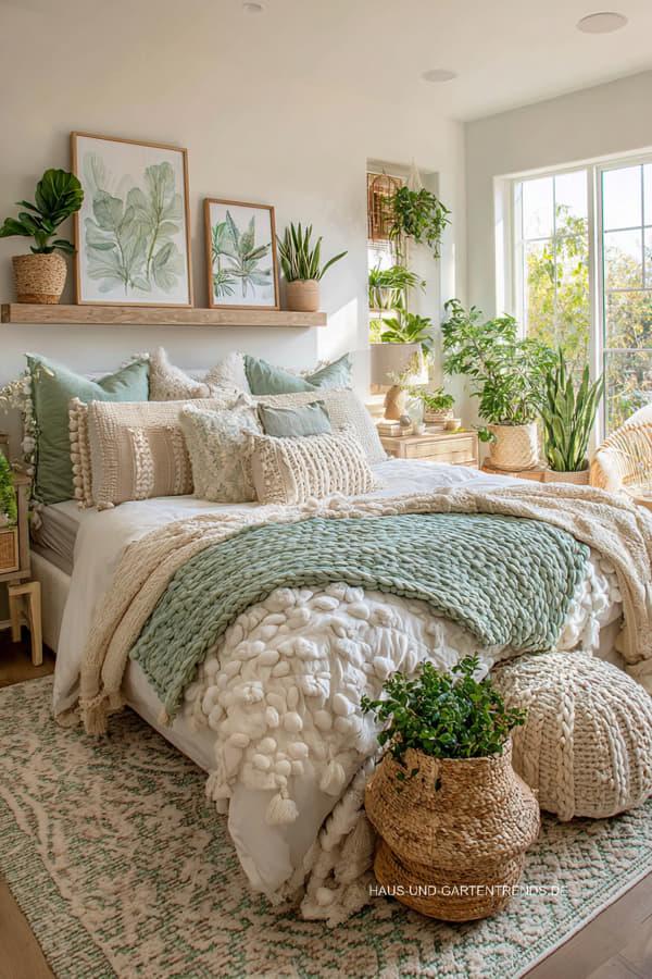 15+ Mintgrün & Beige Schlafzimmer-Ideen: Frische Eleganz in sanften Farben – Haus- & Gartentrends